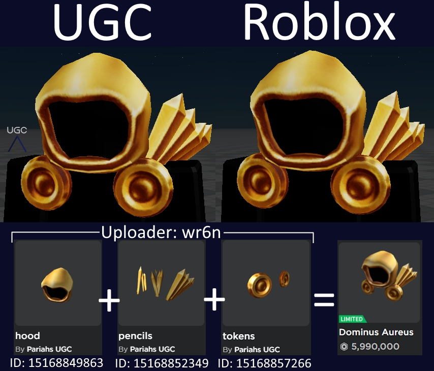 Peak” UGC on X: UGC creator wr6n uploaded a 1:1 copy of the