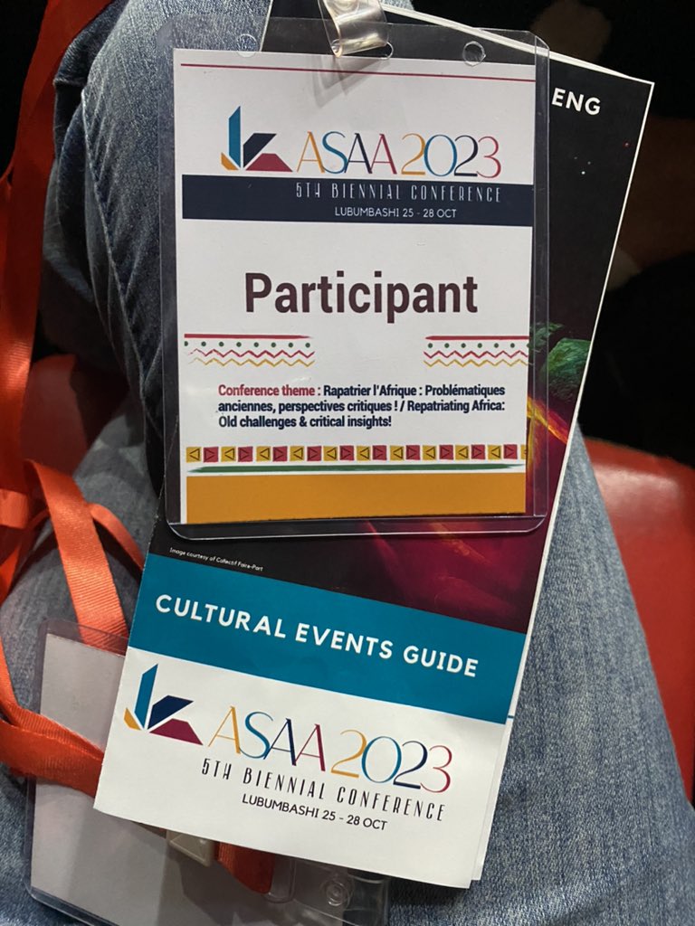 CIHABlog's tweet photo. That’s a wrap for day 2! #ASAA2023 @ASAA_Africa
Here’s a clip of #CIHAblog co-editor Cilas Kemedjio enjoying the live band during the welcome reception at UNH Préau! https://t.co/vfiOpOIQkL