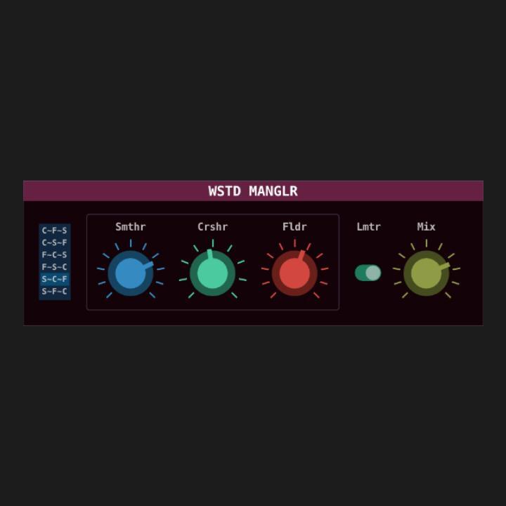 Four New Distortion Plugins : Wasted Audio releases MANGLR, CRSHR, FLDR &amp; SMTHR ift.tt/jIT6N0v