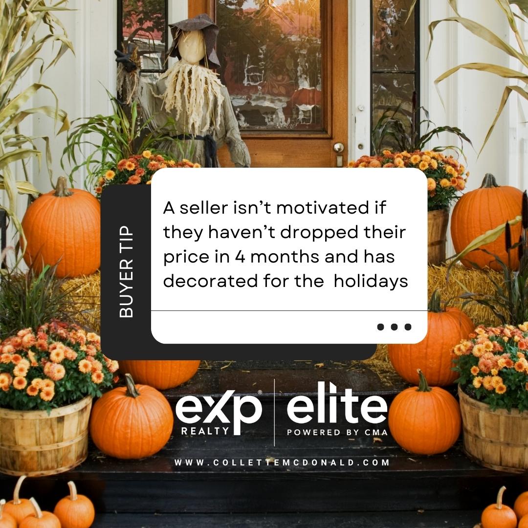 #WednesdayWisdom 👻 Yep, not motivated. 🤣  Want more great #buyertips on #househunting? 💀 It doesn't have to be scary - call me & we'll chat! 🎃 

Collette McDonald | D: 770-500-8400 | EXP Realty | O: 888-959-9461 | collettemcdonald.com #RealtorHumor #Halloween #BuyersTip