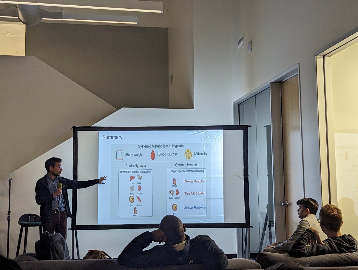 Great talk yesterday by <a href="/AyushDMidha/">Ayush Midha</a> at the <a href="/GordianBio/">Gordian Biotechnology</a> Happy Hour. If you are in the aging space, this is one of the most insightful talks/meetups you can attend in the bay area. Thank you for organising these great sessions <a href="/MartinBJensen/">Martin Borch Jensen</a>

#LONGEVITY #aging #bayarea #biotech