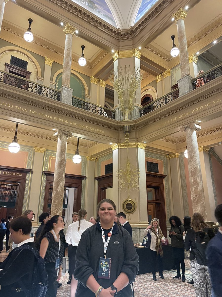 PflaumerGISA's tweet image. A day filled with roundtable discussion and Borlaug Dialogues. Finishing things off with a tour of the Hall of Laureates.