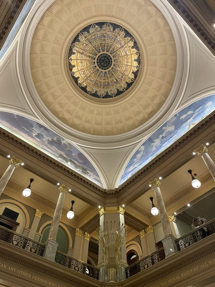 PflaumerGISA's tweet image. A day filled with roundtable discussion and Borlaug Dialogues. Finishing things off with a tour of the Hall of Laureates.