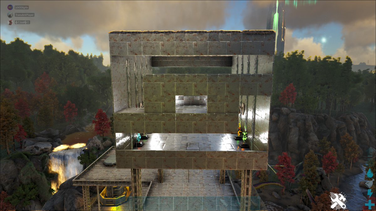 jch00lig4n's tweet photo. I would've liked to play more on this series, but it was time. My @sl1pg8r tribute build wrapped up, and of course some shenanigans were had as well. Onward to @survivetheark 
#ARKSurvivalAscended #playARK #stuffnthings https://t.co/4H8gqNOZ7K
