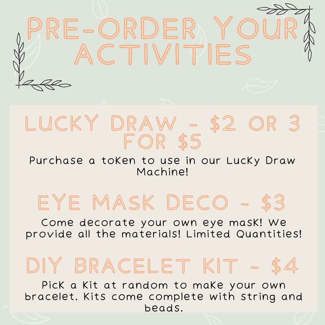 Carats! Look at how cute and relaxing this cupsleeve is! We cannot wait to see you all again soon! Don't forget to preorder your goodies to guarantee them as we will have limited quantities.

🗓️Saturday, November 4th, 2pm to 5pm
📍Gongcha Davis Square, Somerville