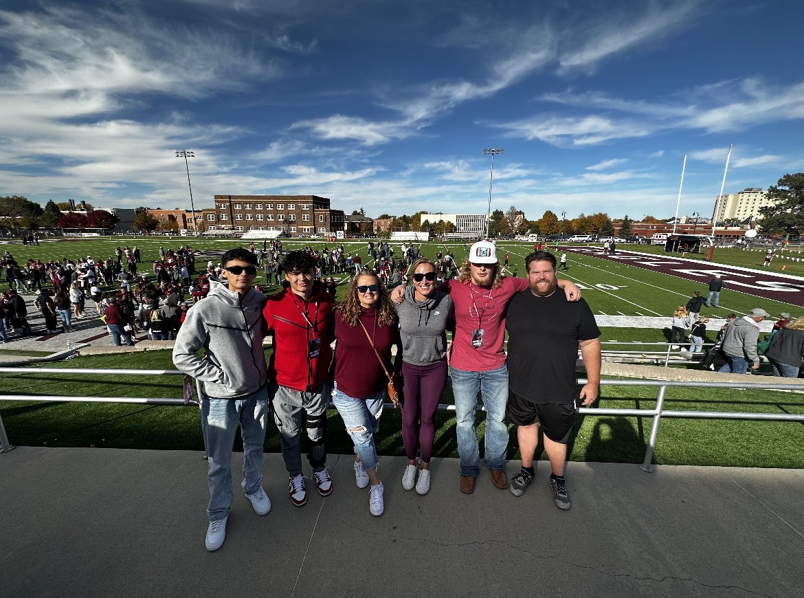 Thanks you <a href="/Coach_DeSanti/">Coach DeSanti</a> <a href="/CSCFootball/">Chadron State Football</a> for having me out for game day!