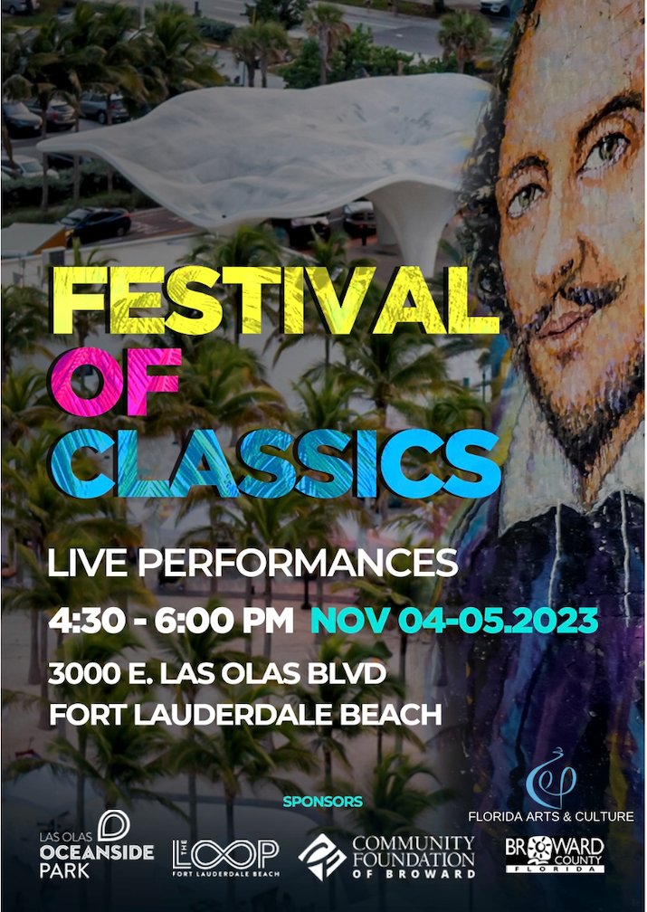 shegotgamemedia's tweet photo. @wsvn @wplg @SFLTimes @southflorida @wlrn @miamiherald @cbsmiami Fort Lauderdale's Oceanside Park to Host 6th Annual Festival of Classics - A Beachside Extravaganza of Theatre and Art. It's Free. Don't Miss it! Presented by @graceartsfl and partners. Click on link to check out the exciting performer lineup. https://t.co/XpDIl4NvTh