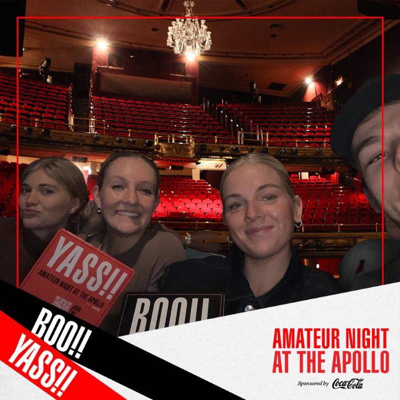 coledav8's tweet photo. #amateurnightapollo hollerrrrrr https://t.co/GERSpXcrKy