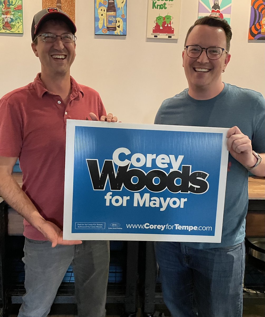 Corey For Tempe tweet media