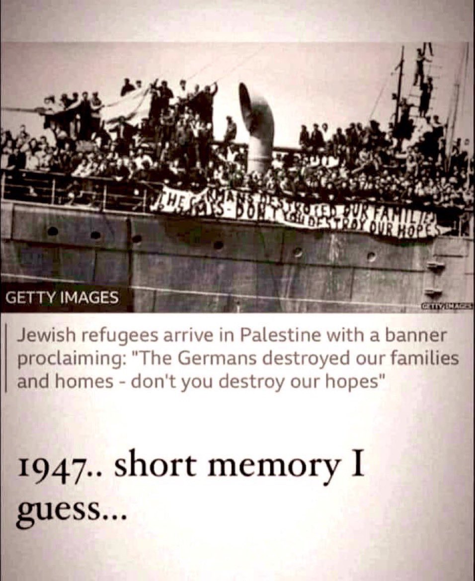gerehpetekk's tweet photo. @CensoredMen they forgot how their grandfather came to palestine as refugee from europe https://t.co/duNTApACUJ