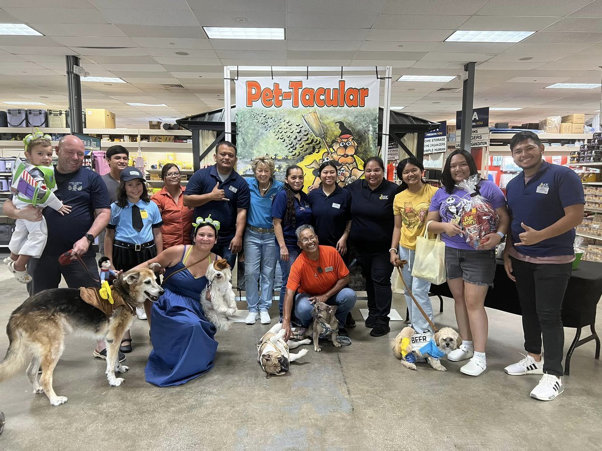 It was a Pet-tacular Day at the NEX Guam Home Center as pets (and some owners) donned their Halloween costumes Oct. 21. Congratulations to all the winning pets and thank you to NEX for coordinating a funtastic event for our four-legged friends!