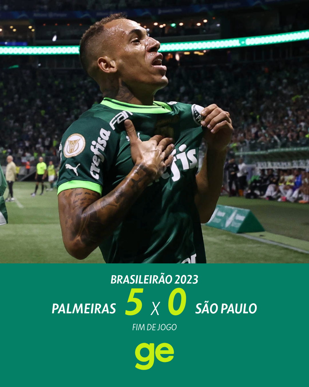 Palmeiras atropela São Paulo, leva Paulista e reafirma protagonismo