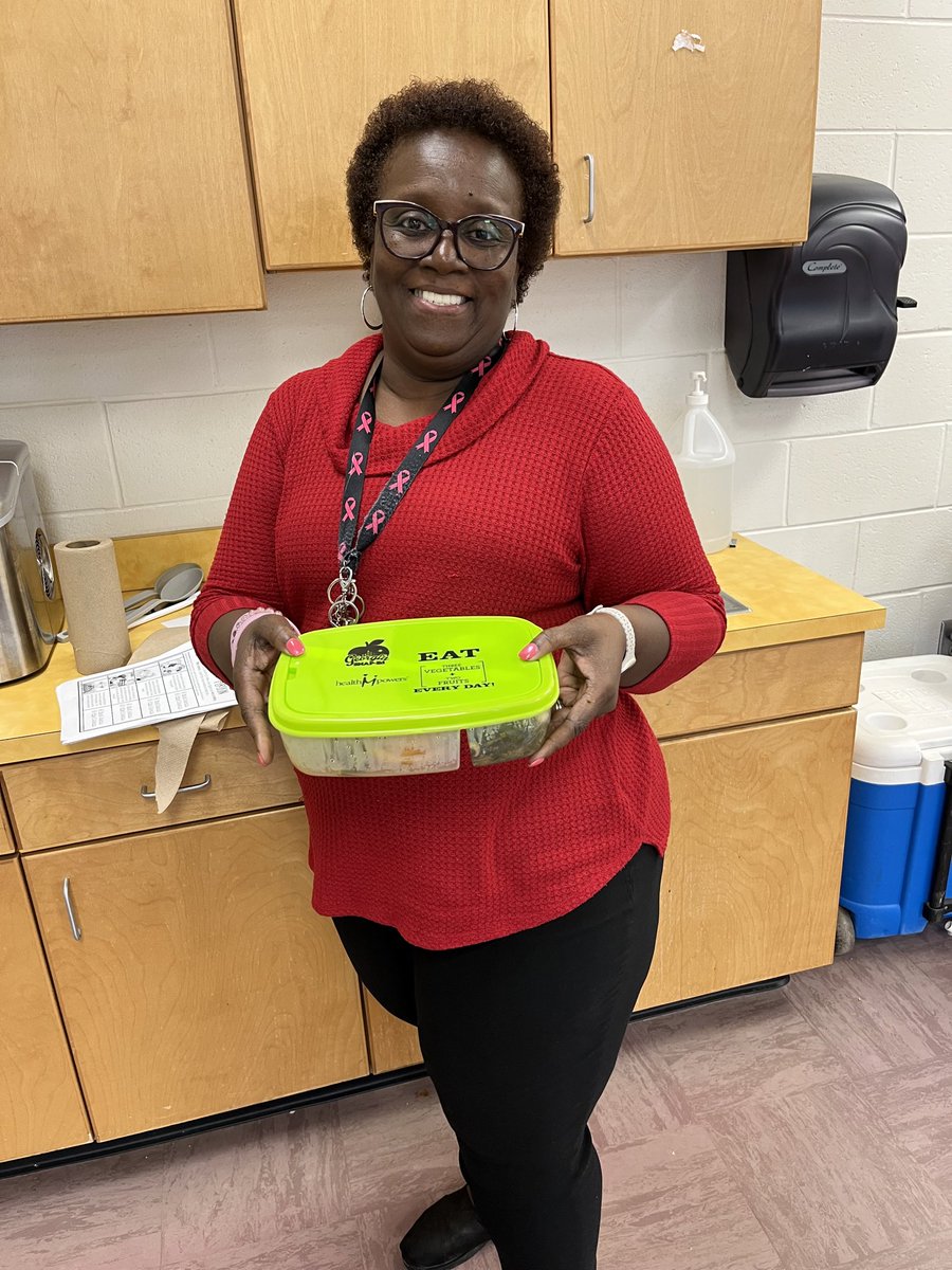 Megan Lowery-Pearley💙 (@meg_5pearls) on Twitter photo Check out this lady supporting our initiative here <a href="/TES_hcs/">Tussahaw Elementary</a> to Eat, Drink, Move <a href="/HealthMPowers/">HealthMPowers</a> and supporting red ribbon week in her red!
Way to go Mrs. Elder! I see those greens peaking!
<a href="/AnaHall2007/">Ana Hall</a>
<a href="/YolandaReidWhe1/">Yolanda Reid Wheeler</a>
<a href="/FredricLatschar/">Fred Latschar</a> Check out this lady supporting our initiative here <a href="/TES_hcs/">Tussahaw Elementary</a> to Eat, Drink, Move <a href="/HealthMPowers/">HealthMPowers</a> and supporting red ribbon week in her red!
Way to go Mrs. Elder! I see those greens peaking!
<a href="/AnaHall2007/">Ana Hall</a>
<a href="/YolandaReidWhe1/">Yolanda Reid Wheeler</a>
<a href="/FredricLatschar/">Fred Latschar</a>