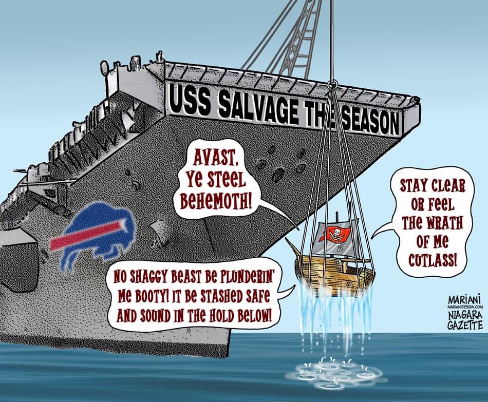 Arrrrrrrrr you ready for THURSDAY NIGHT FOOTBALL? Bills vs Bucs. Talk like a pirate night. #BillsMafia #letsgobuffalo #buffalobillsfootball #ThursdayNightFootball