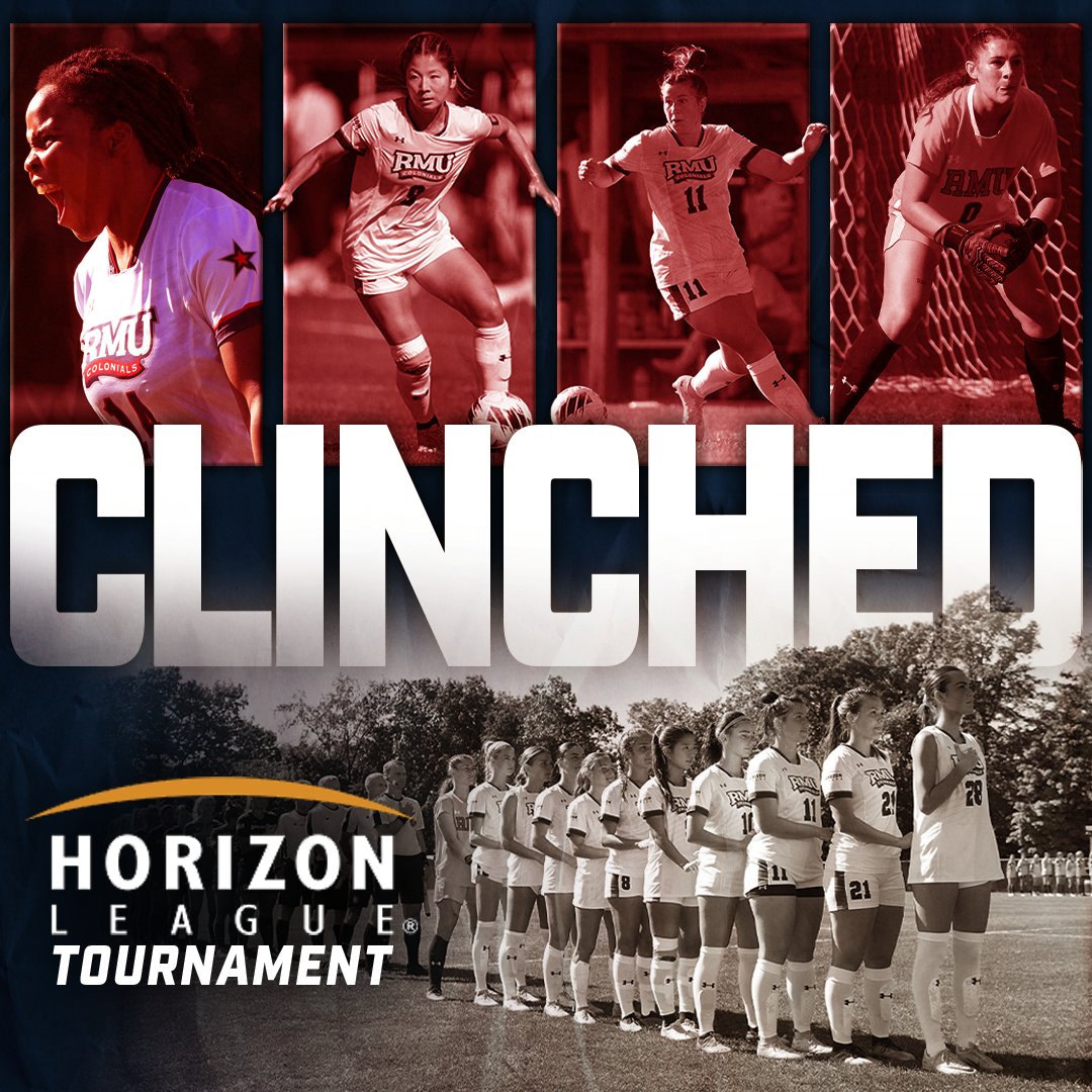 For the first time in program history since joining the Horizon League conference in 2020, your RMU Colonials are headed to the <a href="/HorizonLeague/">Horizon League</a> Playoffs‼️ 

#BobbyMo | 🔵⚽️🔴 | #RMUnite #HLWSOC