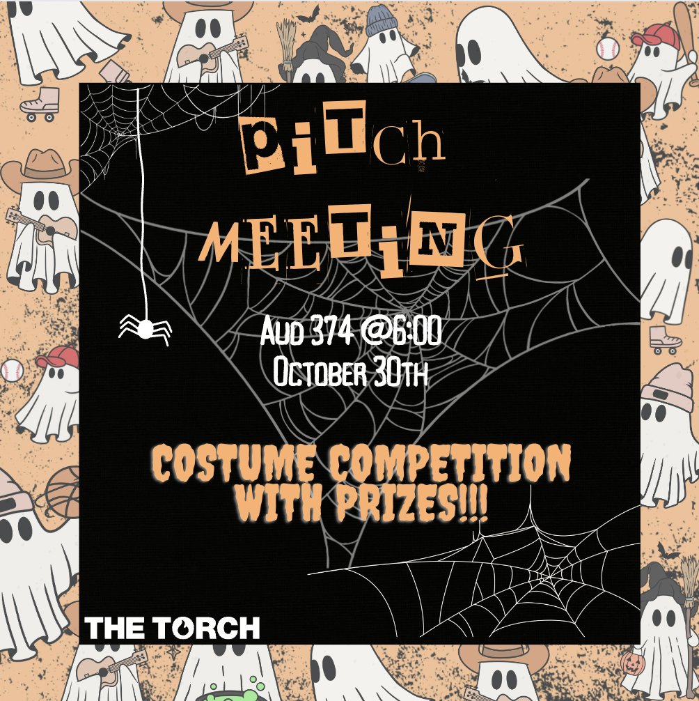 RUTorch's tweet photo. Join us next Monday for a super fun Pitch Meeting! Dress up and bring your friends! https://t.co/lO7t4zgFBs