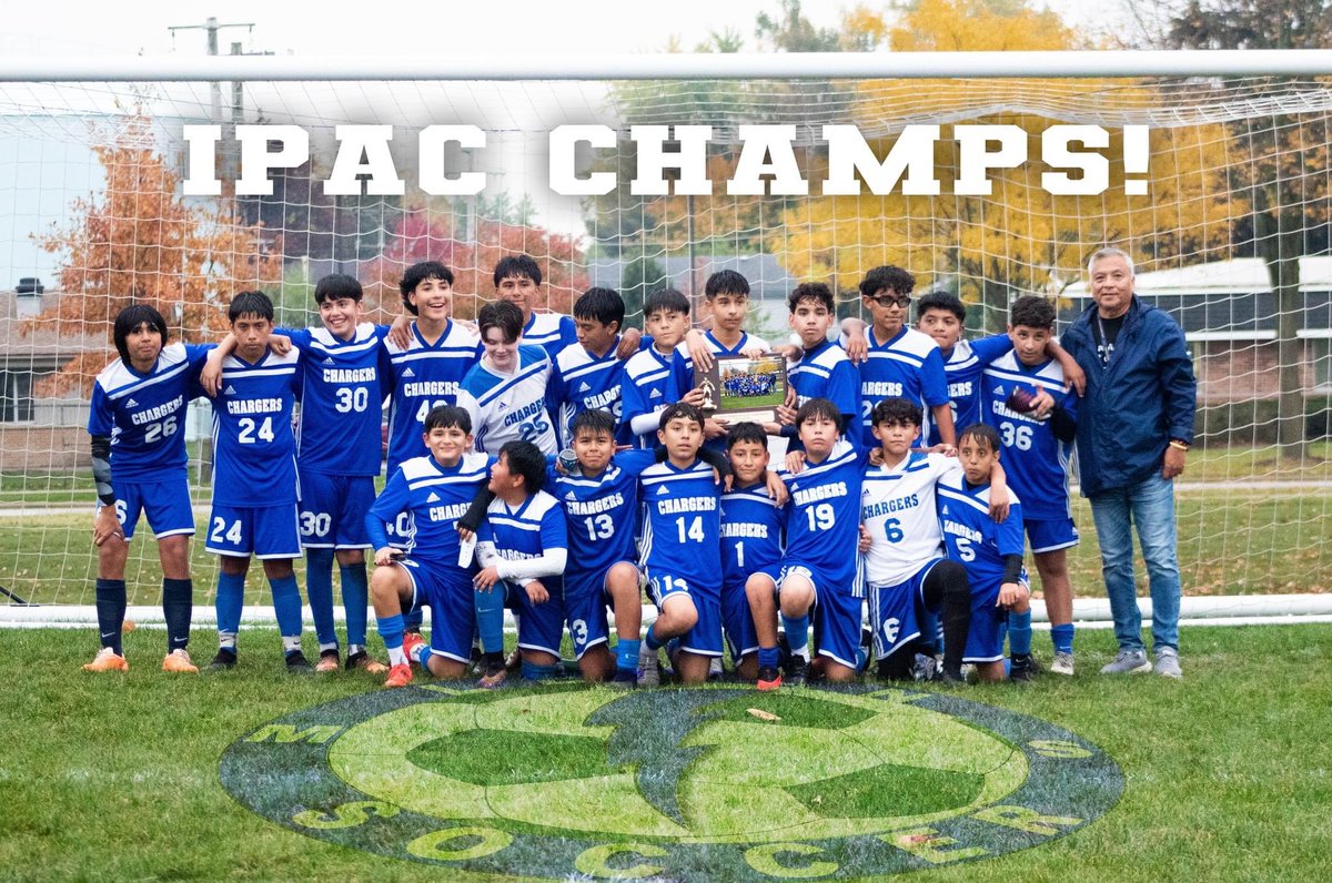 Let’s go!!!! IPAC Conference CHAMPS!! ⚽️🏆
