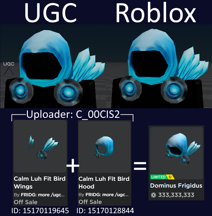 Peak” UGC on X: UGC creator DadPhyx uploaded a 1:1 copy of the limited  Dominus Infernus using the 2.0 dominus mesh. #Roblox #RobloxUGC   / X