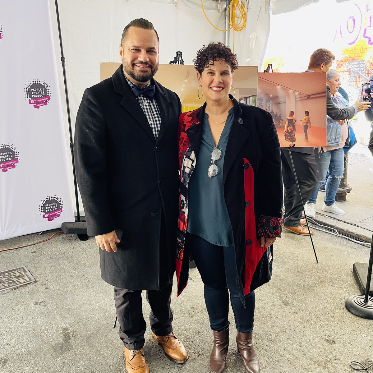 The arts and culture have the power to build bridges and uplift communities. Today I was delighted to offer remarks at the ceremonial groundbreaking for the new People’s Theatre Project @TheatreUptown performance space and cultural center in upper Manhattan.