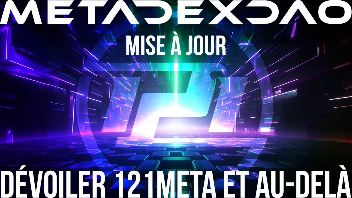 metadexdao's tweet photo. 🙌 A tous les membres respectés de la communauté #MetaDexDAO, nous souhaitons sincèrement vous remercier pour votre soutien constant et sans faille. https://t.co/ax4gbien5s