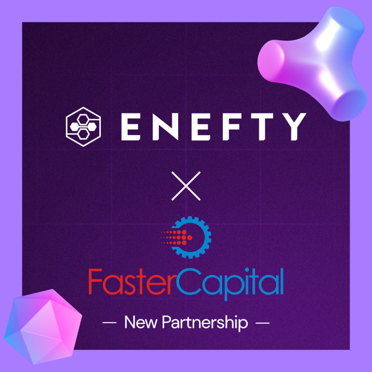 🚀 Exciting news! We're thrilled to announce our partnership with <a href="/FasterCapital/">FasterCapital</a>, a dynamic Dubai-based venture. At Enefty, we're always pushing boundaries and redefining possibilities. Together, we're ready to revolutionize loyalty with digital collectibles! Stay tuned for