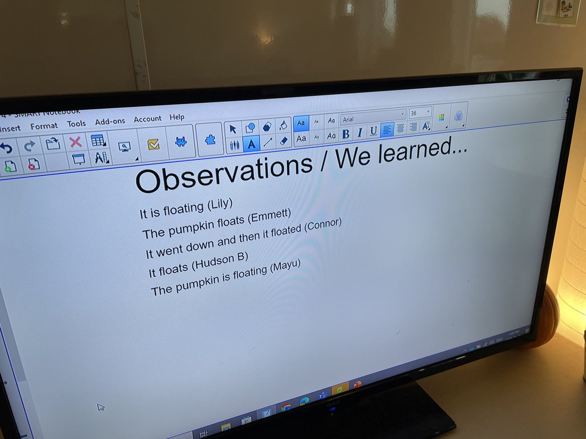 Having fun with learning by experimenting and trying new things <a href="/AVG_Griffins/">A.V. Graham</a>!