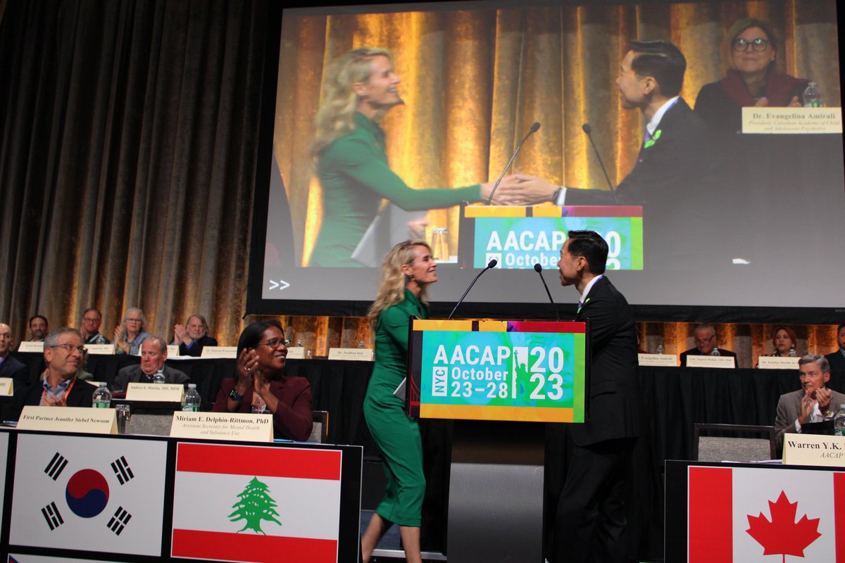 American Academy of Child & Adolescent Psychiatry (@aacap) on Twitter photo #AACAP is honored to present the Catcher in the Rye Humanitarian award to Governor and First Partner Newsom. #aacap23 #nyc <a href="/JenSiebelNewsom/">Jennifer Siebel Newsom</a> #AACAP is honored to present the Catcher in the Rye Humanitarian award to Governor and First Partner Newsom. #aacap23 #nyc <a href="/JenSiebelNewsom/">Jennifer Siebel Newsom</a>