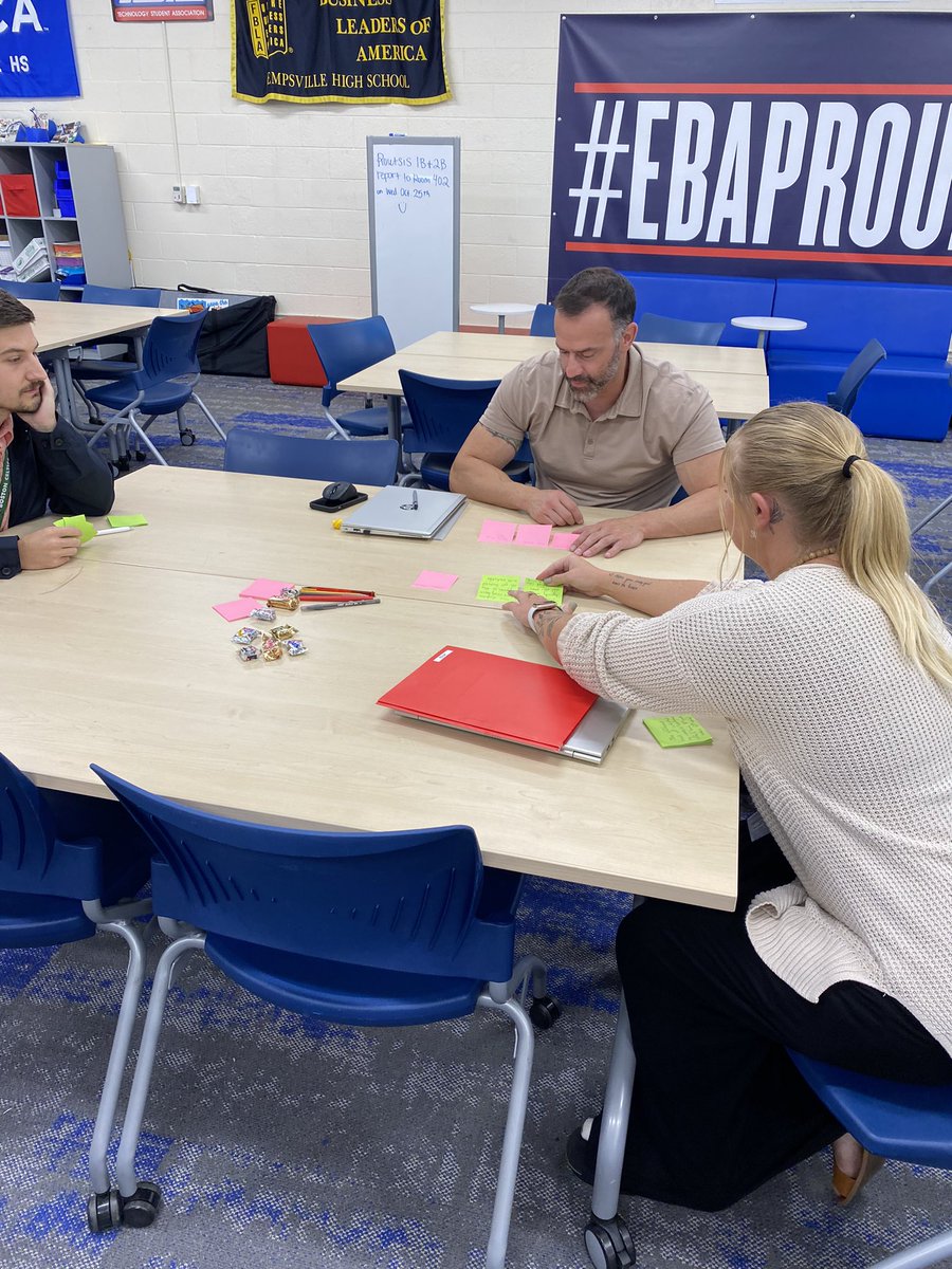 Loved spending the day with the <a href="/KHS_Chiefs/">Kempsville Chiefs</a>, visiting new teachers and celebrating all of the AMAZING things happening in their classrooms! 🫶🏼❤️💙