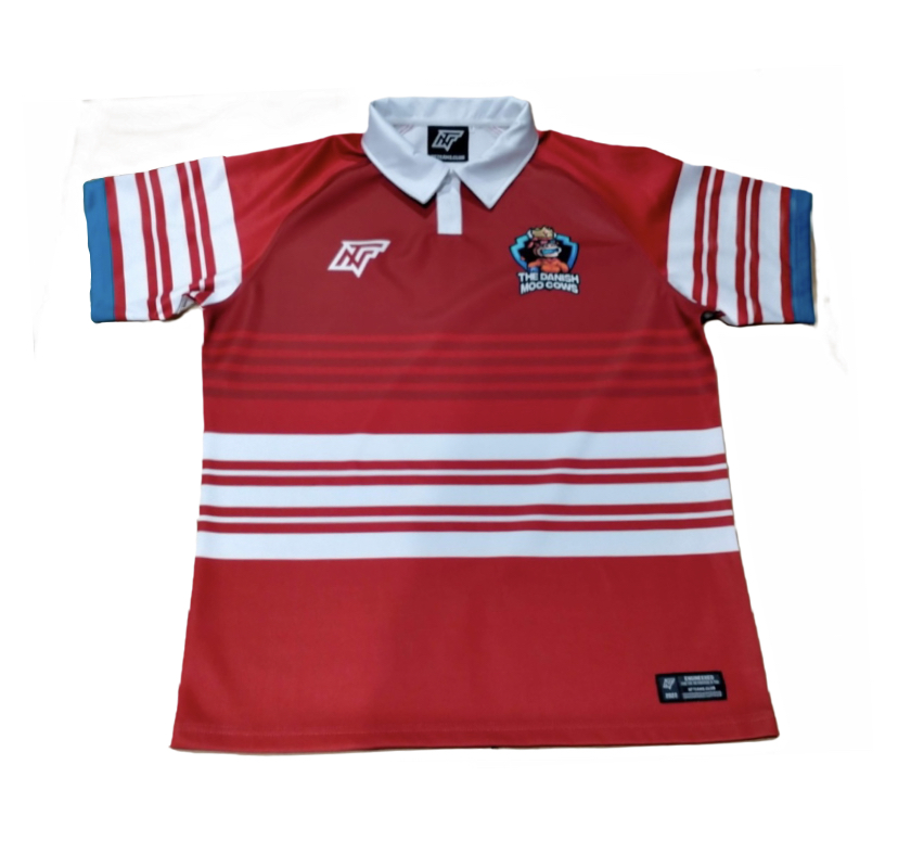 CustomSports2's tweet image. The Danish Cows Rugby Shirts are a sight to behold.

Looking forward to seeing these run around in the Metaverse World Cup.

#nfteams #nftmerchandise #customsports #designyourown #onlinedesigner