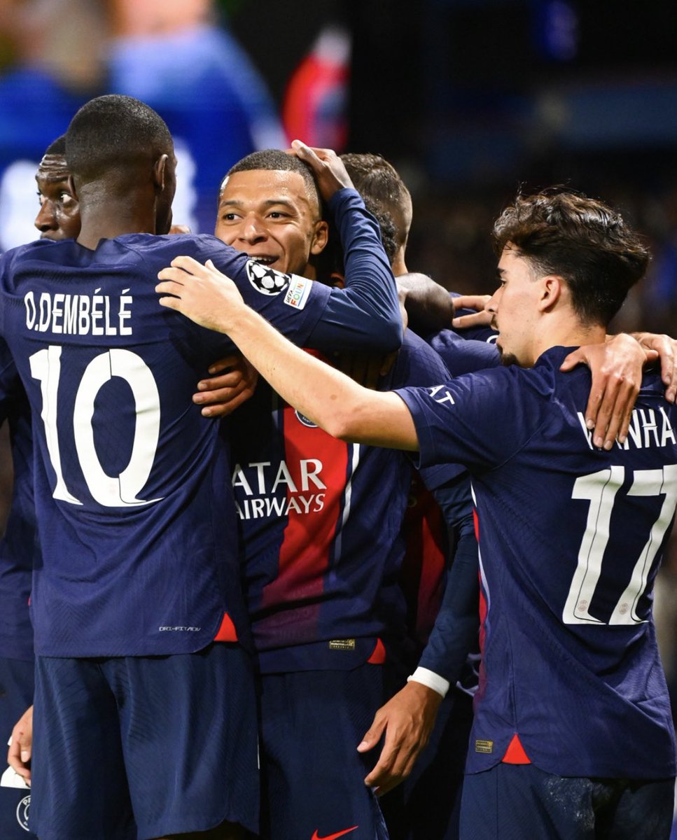 🇫🇷 Kylian Mbappé has now scored or assisted 9 goals in his last 6 Champions League group-stage games.