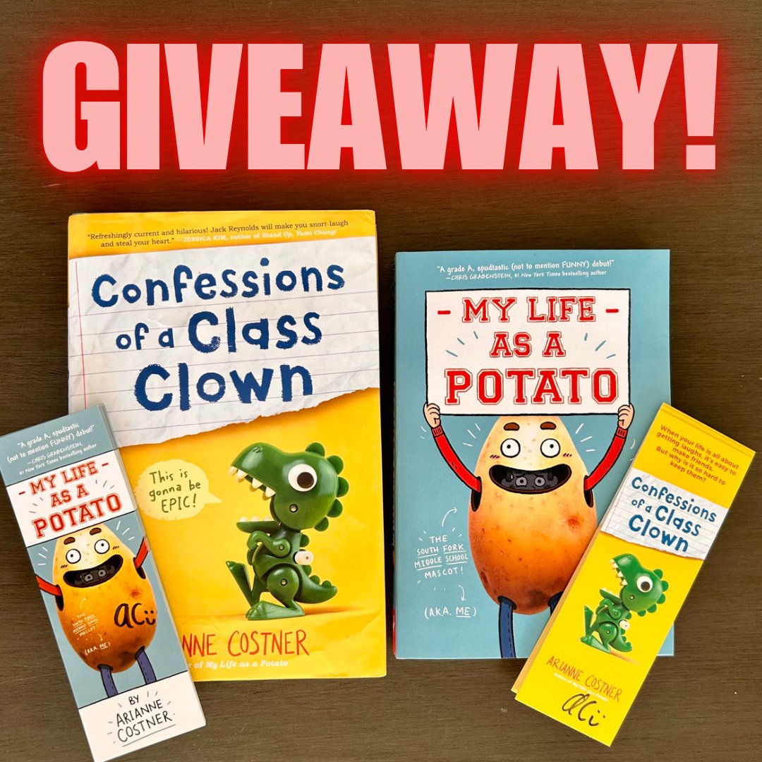 ariannecostner's tweet image. 2 GIVEAWAYS!
1. Teachers/librarians only—DM me for 30 free signed bookmarks. I have hundreds!
2. Parents, educators, everyone—to win a signed copy of each of my #MG books:
-❤️
-follow
-RT or comment+tag
Winner announced 10/29 #kidlit #giveaway #mglit