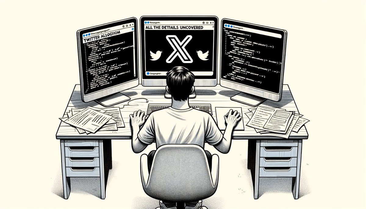 javilopen's tweet image. ⚡ Decoding  X's (Twitter) ALGORITHM
X released part of its source code months ago, but very few have truly dived into its depths.
I've read everything that has been published and studied the source code so you don't have to.
In this thread, I'll unveil ALL its secrets 🧵👇