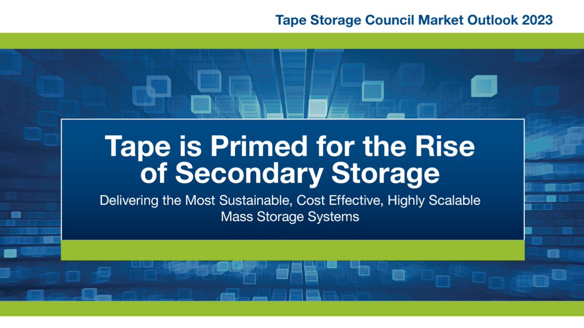 The role tape serves in modern #data centers is expanding fast, and #tapestorage momentum will increase as data growth continues. But what are the big data trends for 2025 and beyond fueling the shift to secondary storage? Learn more in this report! okt.to/RMWdim