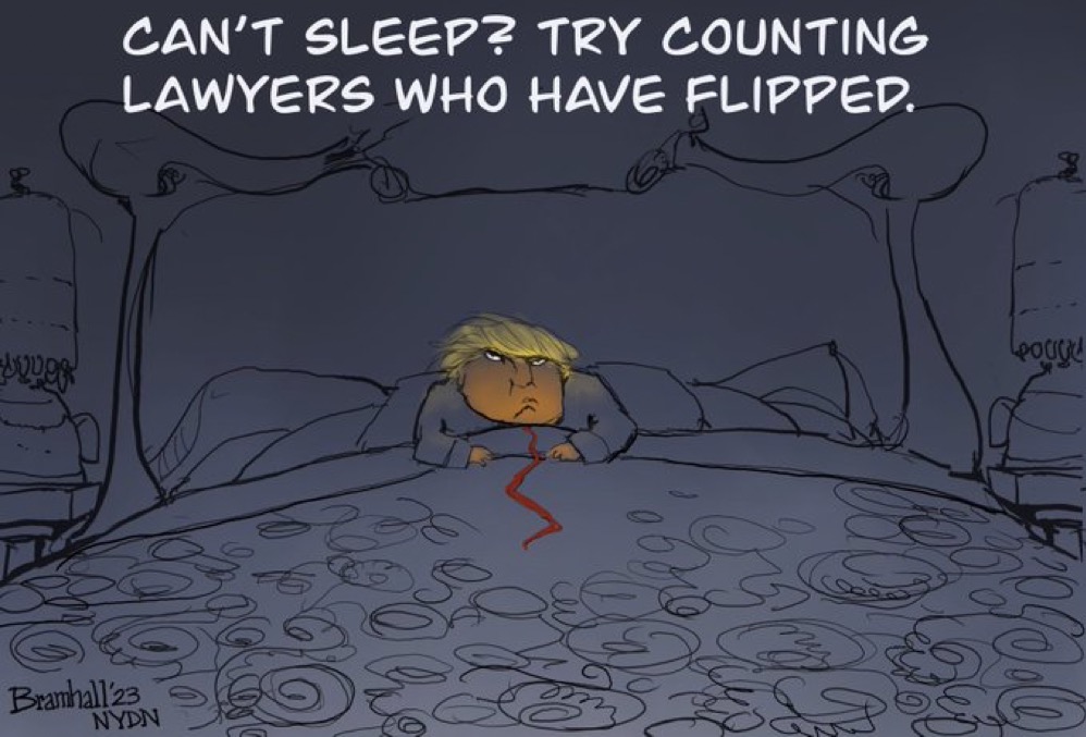 Fanni Willis 4, Donald Trump 0

#TrumpFlippers #TickTockDonald #TrumpIsARacketeer #GeorgiaIndictment #FaniWillisAmericanHero #ElectionInterference #ABlueView