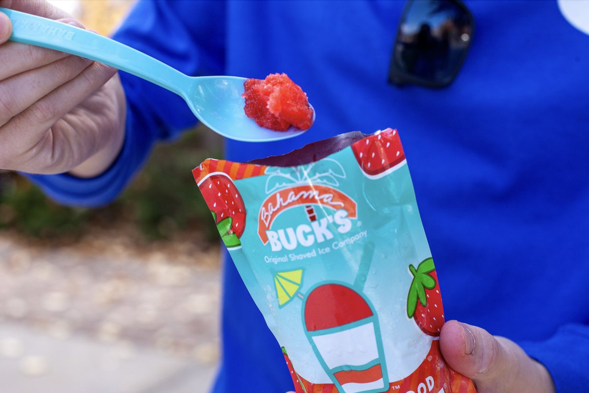 byustore's tweet photo. Celebrate the last bit of heat with our new Bahama Bucks take-home snow cones! Get yours before they're gone! 

#snowcones #bahamabucks #BYUfan #BYU #BYUstore #sweettreat https://t.co/wr3zL9KeeL