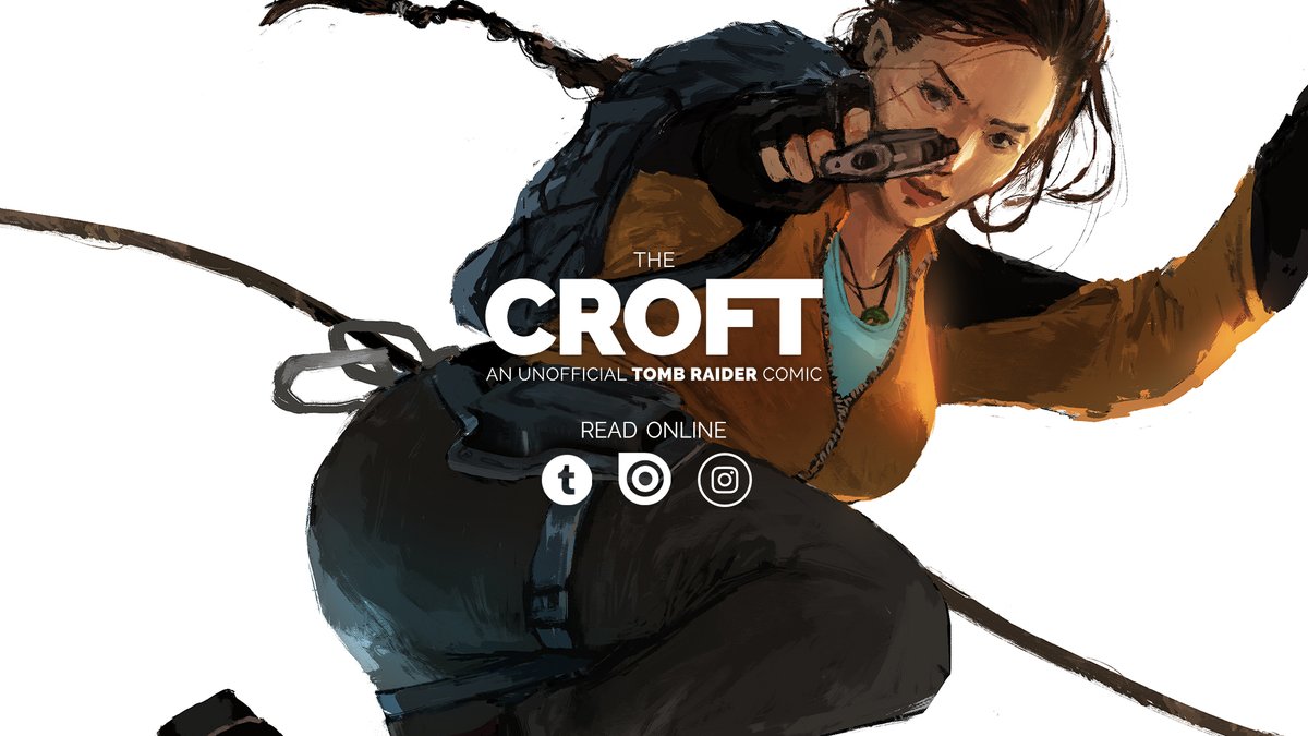 AdamSoroczynski's tweet photo. THE CROFT
an unofficial TOMB RAIDER comic
OUT NOW
-LINK IN THE COMMENT-
#thecroft #TOMBRAIDER #laracroft #comic #comicbook
ps. HAPPY BIRTHDAY @tombraider https://t.co/hXyxqGNmHO