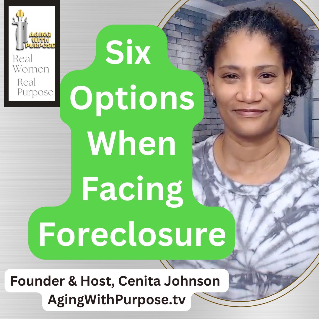 AgeWithPurpose's tweet image. Watch Episode at youtu.be/PpJ6aF2rcxc 

Six Options When Facing Foreclosure - Here are 6 resources for assistance if you want to save your home take action NOW to avoid foreclosure.

Please SHARE &amp;amp; SUBSCRIBE
#foreclosure #foreclose #preforeclosure #money #finance #homeowner