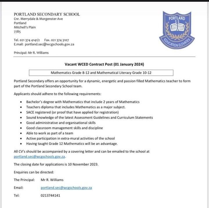 Ghost8Diva's tweet photo. π¨πTeaching Vacancies π¨π
#Thread
#Letsapply π https://t.co/C8oxGH9OwF