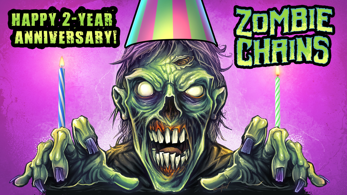 #happybirthdayzombies