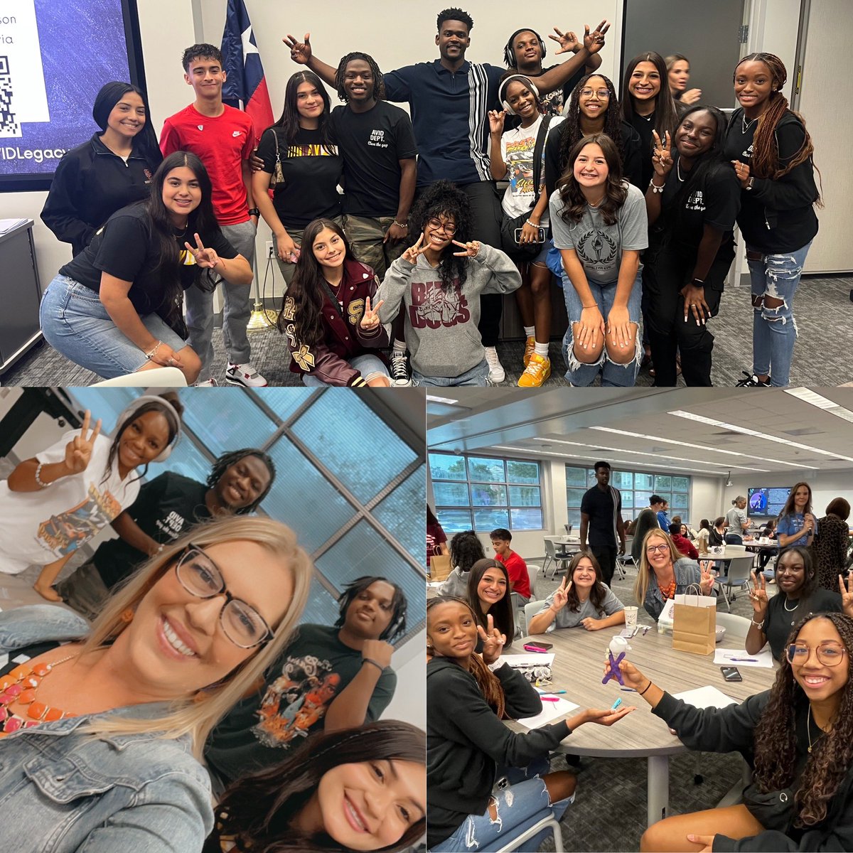 We had a fantastic day with Mr. Tim Harrison and our amazing AVID leaders from across the district! 🙌🎉Today was so inspiring and brought me back to my purpose and the WHY behind everything I do.💜I’m beyond proud of our AVID family. @HumbleISD_SCHS @HumbleISD_AVID #ThisIsAVID