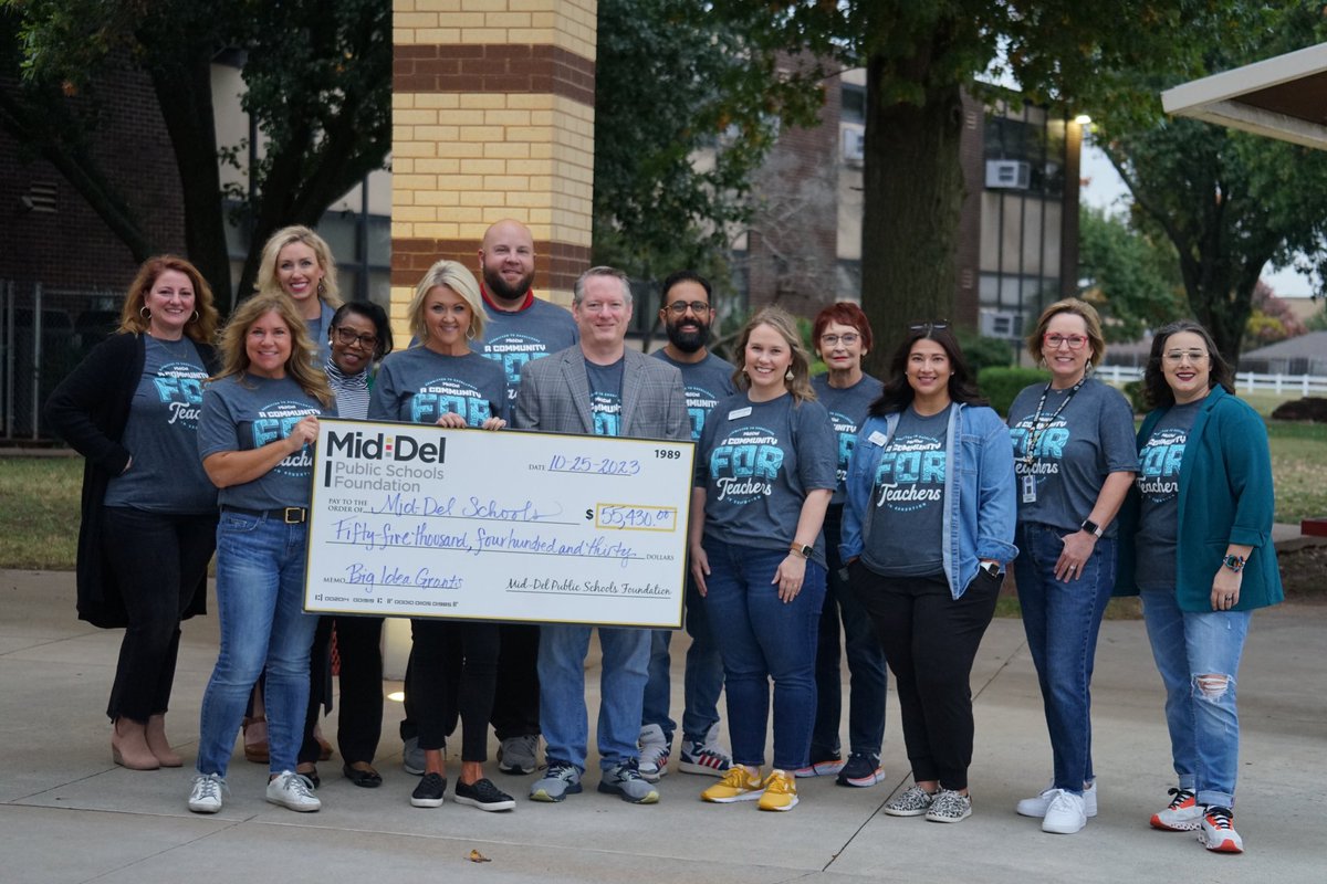 Mid-Del Foundation tweet media