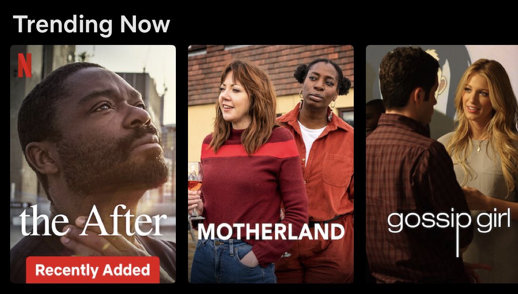 Trending now on <a href="/netflix/">Netflix</a> 

the After, out now!