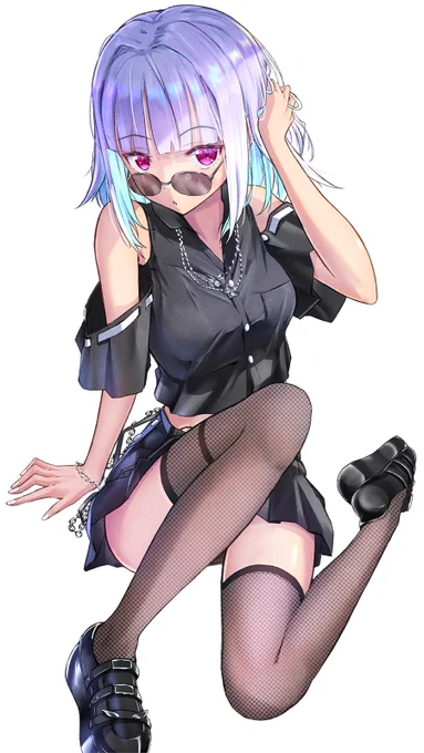 こういう服はなんていうんだろ… ス…ストリートゴス…?? #ヘル絵スタ