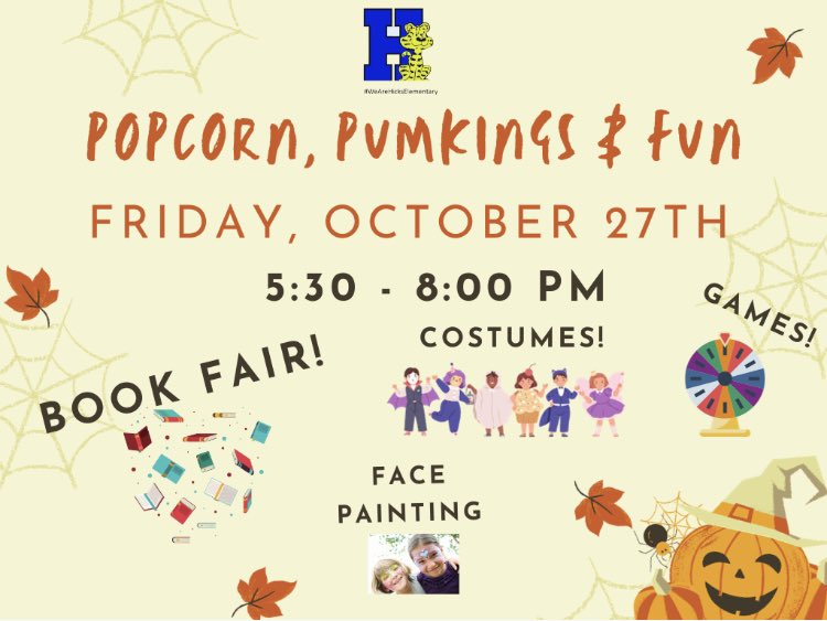🎈 Step right up to the most thrilling event of the year! It's time for the Hicks Fall Carnival! 🎪 Games, food, and fantastic fun await. Grab your friends and family, and let's make this carnival the highlight of the year! 🎉 #SchoolCarnival #FunTimes @aliefisd