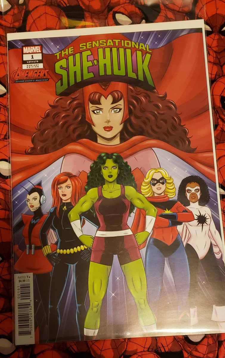 Happy #NCBD everyone! Special shout out to Steve at @HeroesBeacon for hooking me up with this awesome @GiseleLagace 🇨🇦 #SheHulk cover!!!