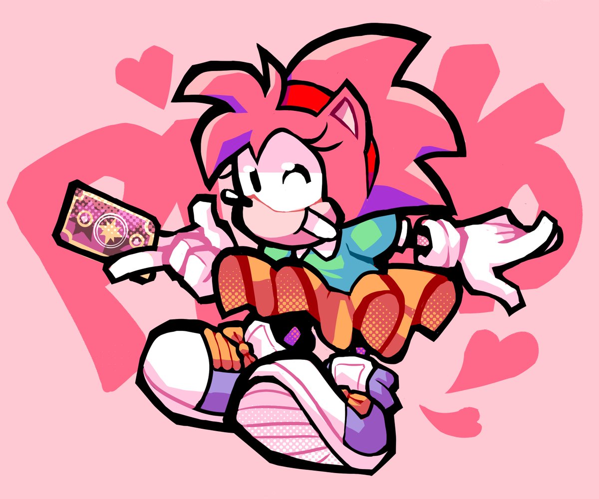 amy rose! 💗💎🌹