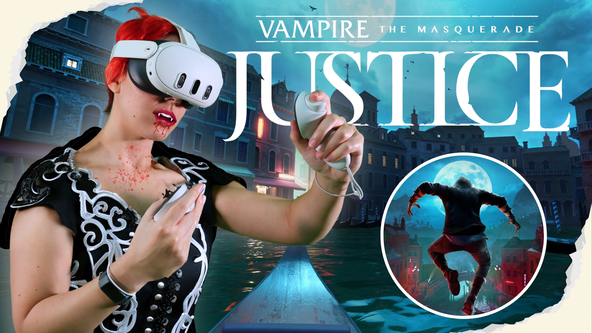 AtomBombBody on X: Sink your fangs into my early Vampire The Masquerade  Justice (@VtMJustice) gameplay overview! 🧛‍♀️ Get bloody with brutal  abilities & visceral VR vampire action:    / X