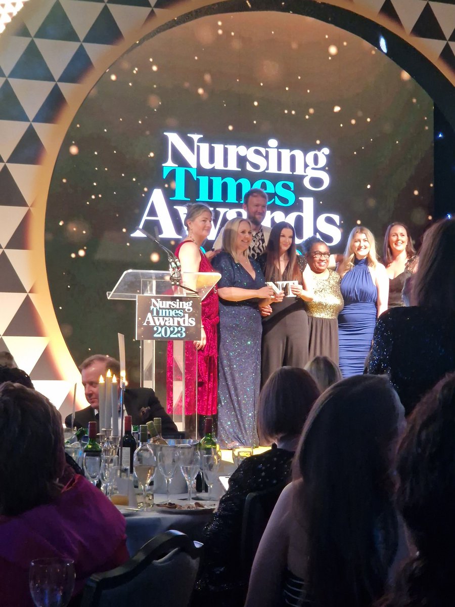 And the winner for the research category is Sheffield Teaching Hospitals 
#NIHRNursingMidwifery