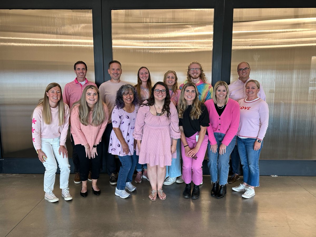clearlinkco's tweet photo. On Wednesdays, we wear pink…and support Breast Cancer Awareness Month 🎀💅
#LifeAtClearlink #BreastCancerAwarenessMonth https://t.co/sxUsoa6hCv