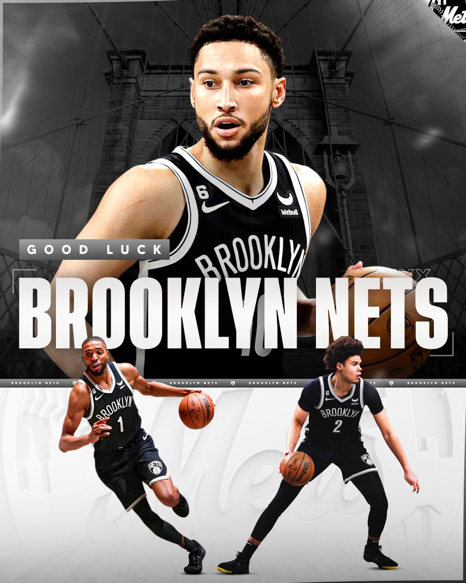 Mets's tweet photo. It's Opening Night in #NetsWorld

Good luck this season, @BrooklynNets! 🏀 https://t.co/EYxhhu7OjK